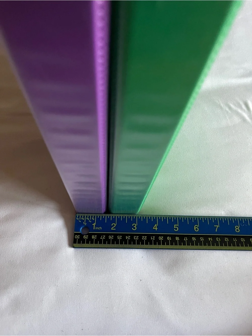 Avery Green & Purple 3-Ring Binders Set 1 Inch Spine